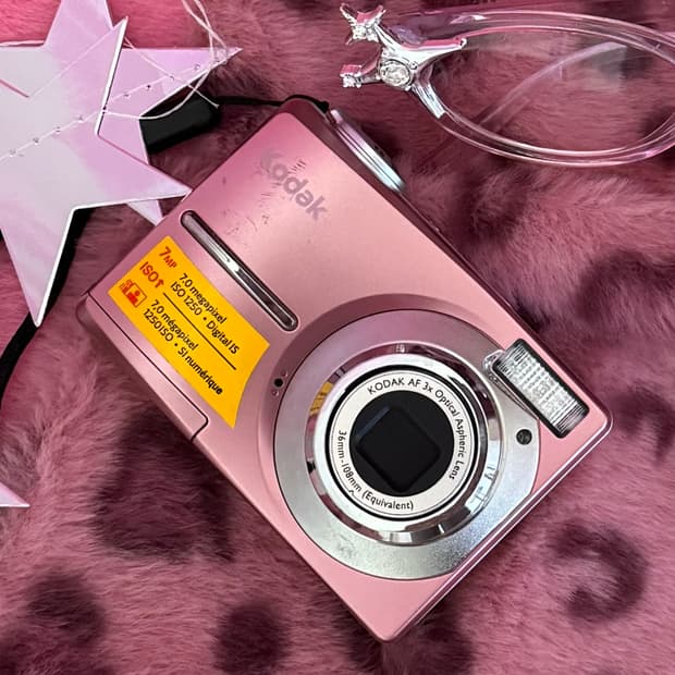 코닥 이지쉐어 c713(핑크)_카리나 카메라