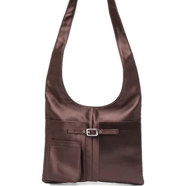기마구아스 Blanca Bag/블랑카 백_새틴 브라운