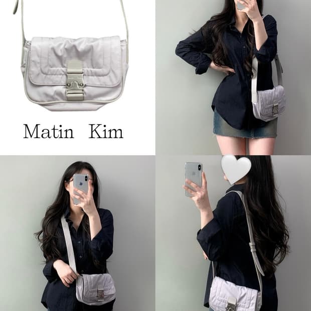 마뗑킴 미니 버클백