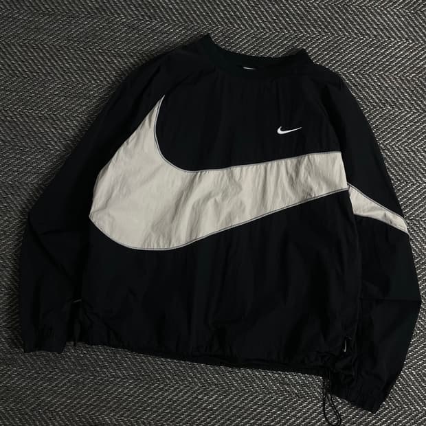 나이키 신형 빅스우시 박시핏 나일론 우븐 웜업y 3091