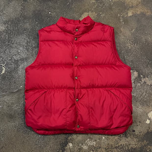 빈티지 90s 엘엘빈 다운 베스트 