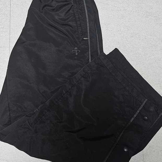 3)폴리테루 1011 나일론 트랙 팬츠 트리플 블랙