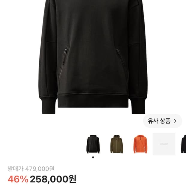 Cp컴퍼니 고글 후드