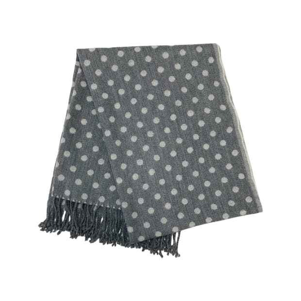 리버시블 도트 머플러