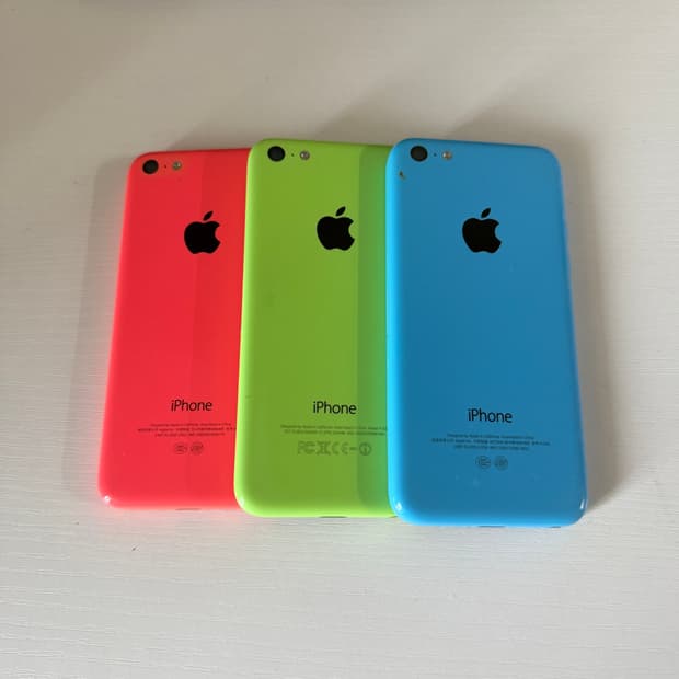 아이폰 5C 여러 색상 