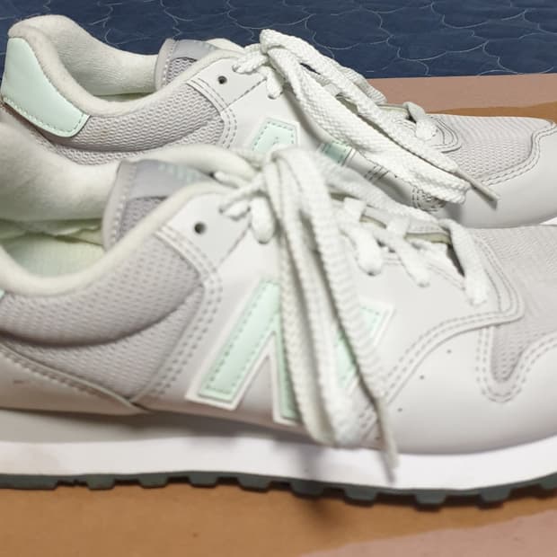 뉴발란스 500 클래식 스니커즈 라이트그레이&민트 (250)