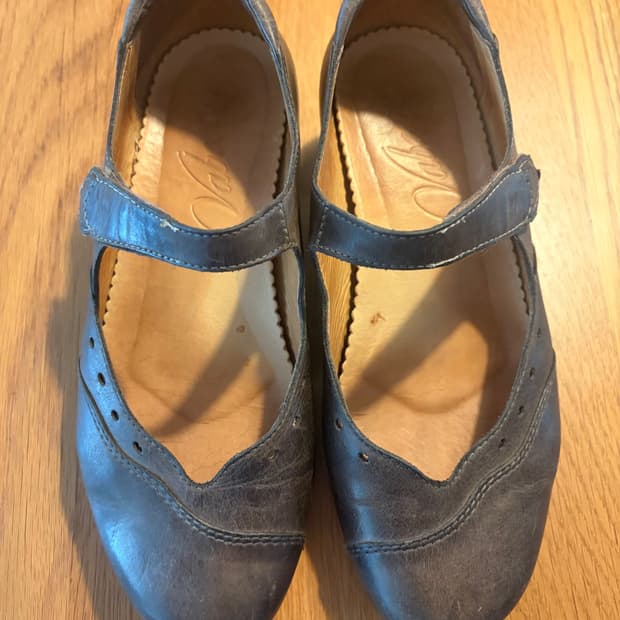 빈티지 메리제인구두