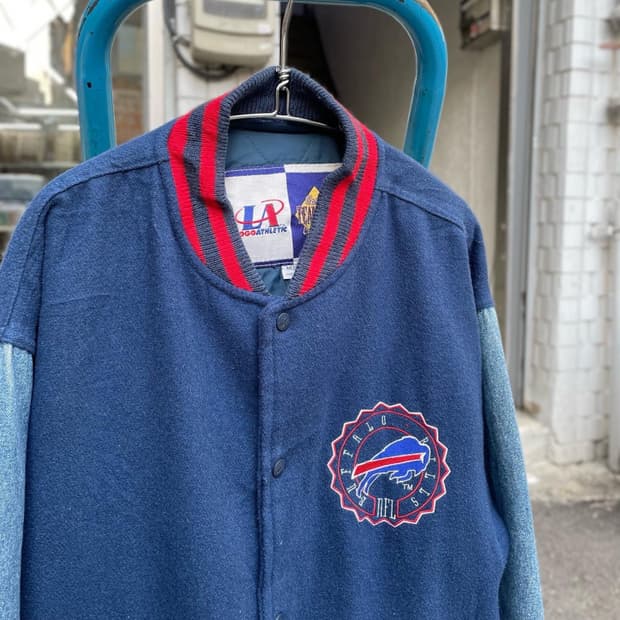 90s LOGO Athletic Buffalo Bills Jacket