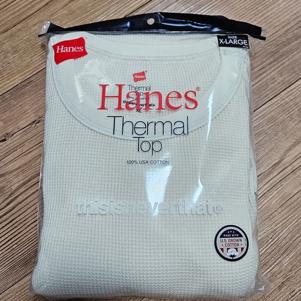 [교환 XL->L]디스이즈네버댓 헤인즈 써멀탑 교환 원합니다