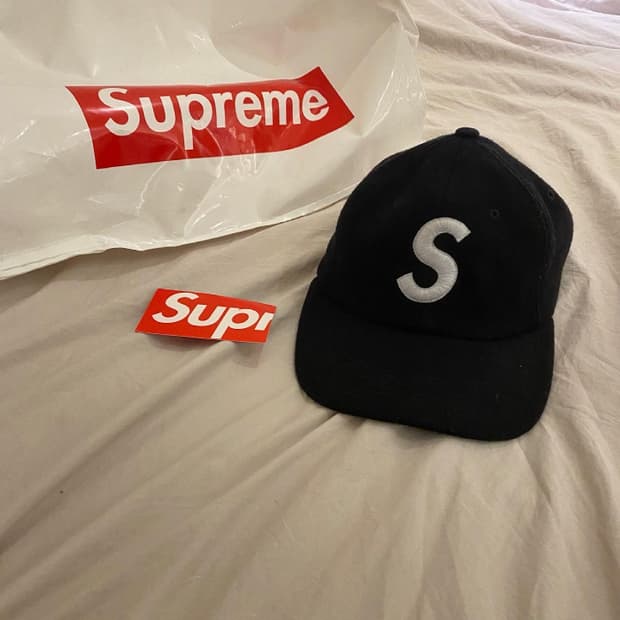 16FW Supreme S logo 6 panel