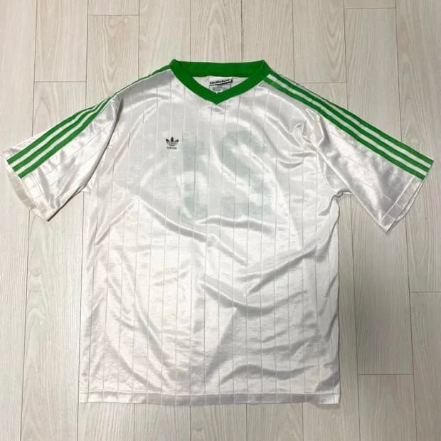 (XL) 90s USA제 빈티지 아디다스 트레포일 저지