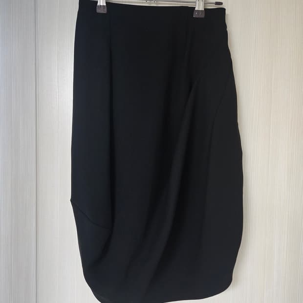 ENFOLD 비대칭 스커트 조젯 36