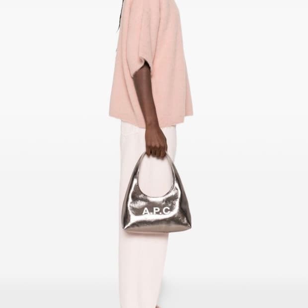(새상품) 아페쎄 베이비 니논 메탈릭 숄더백