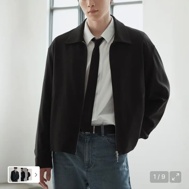 (새상품)(XL) 드로우핏 [서강준 PICK]도브 울 블루종 자켓 판매