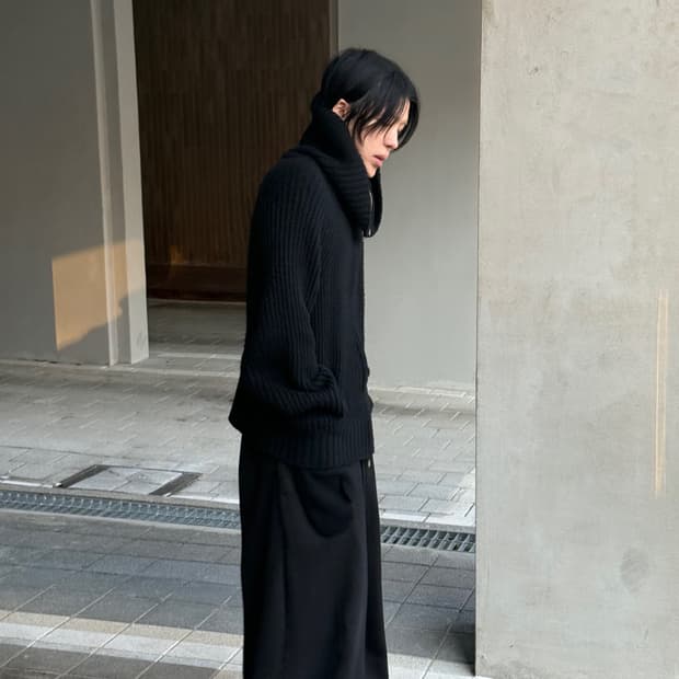 Bed J.W Ford 세일러 칼라 니트