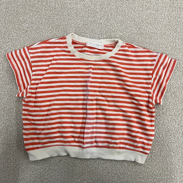 XS 데일리베베 키즈 반팔 티셔츠 0220M