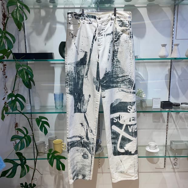 오프화이트 tomek straight skate pants