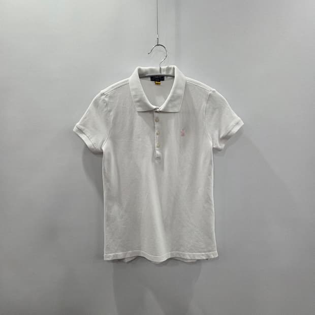 폴로랄프로렌 여아 피케 카라티 화이트 L/12/14