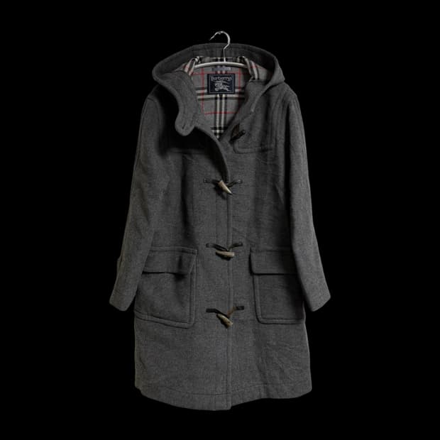 버버리 울 더플 코트