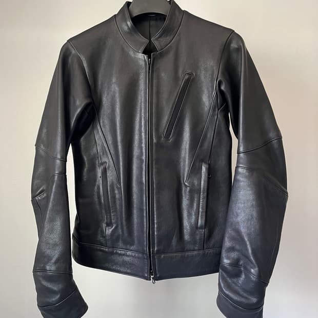 Civilized 3D Type Cow Leather Riders JKT