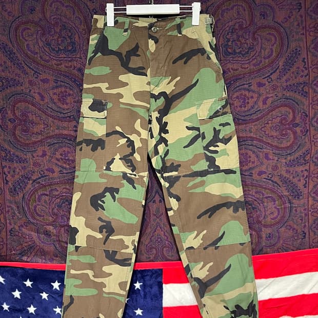 미군 우드랜드 립스탑팬츠 