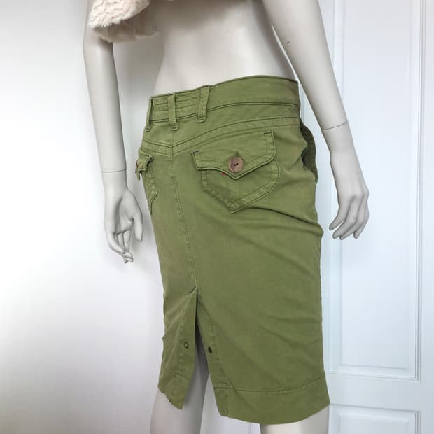 Italy Miss-Sixty60 Vintage Green Skirt