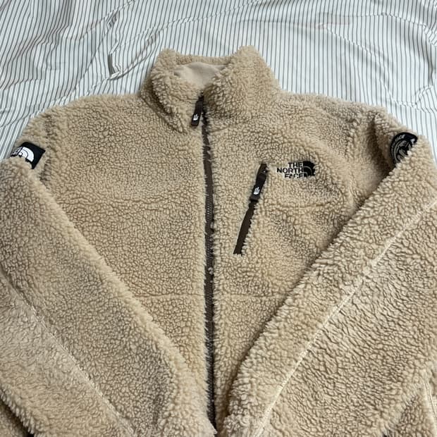 노스페이스 화이트라벨 남여공용 후리스 뽀글이