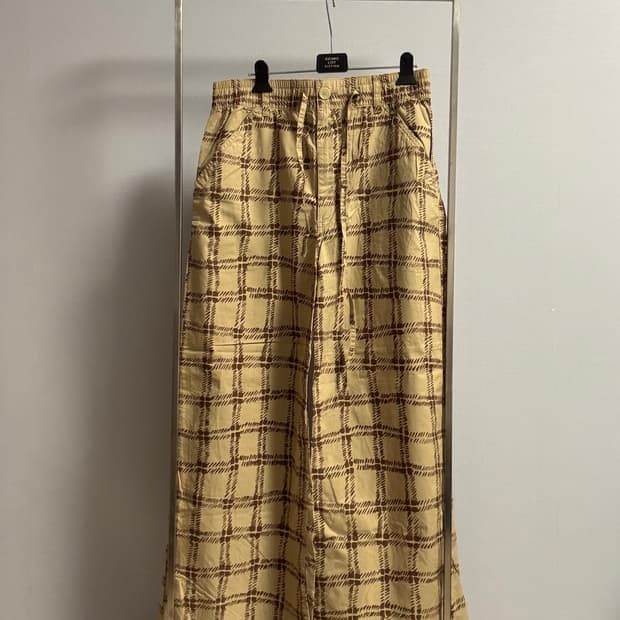 유니클로 x 마르니 베이지 밴딩 팬츠 M