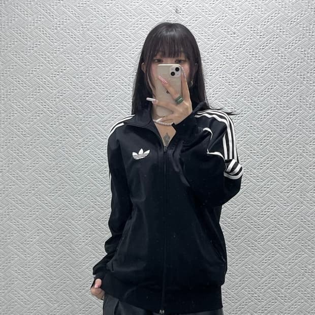 아디다스 빈티지 캐주얼 파이어버드 져지 집업 100 C13268