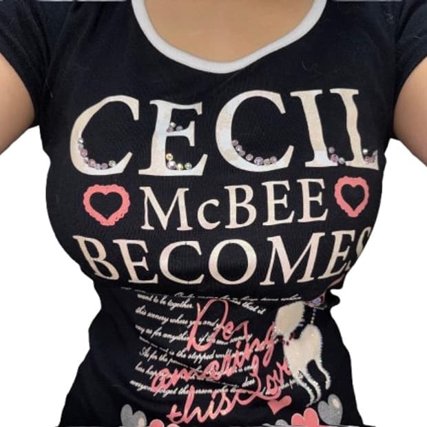 Cecil McBee 반팔 딱붙티