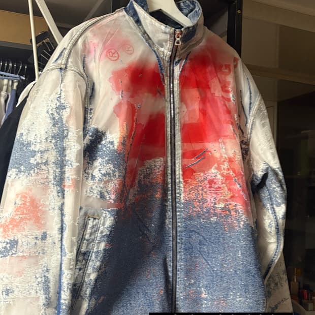 디젤 런웨이 청자켓