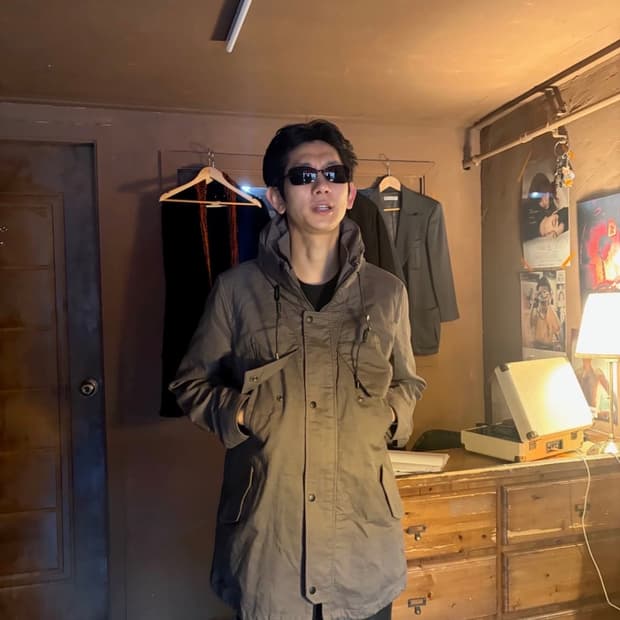 HIGHNECK MILITARY FISHTAIL PARKA