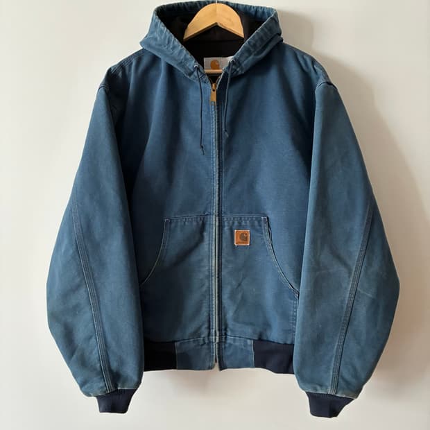 칼하트 90s J68BLU 엑티브 자켓