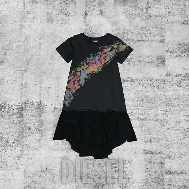 (diesel) paint graphic t 