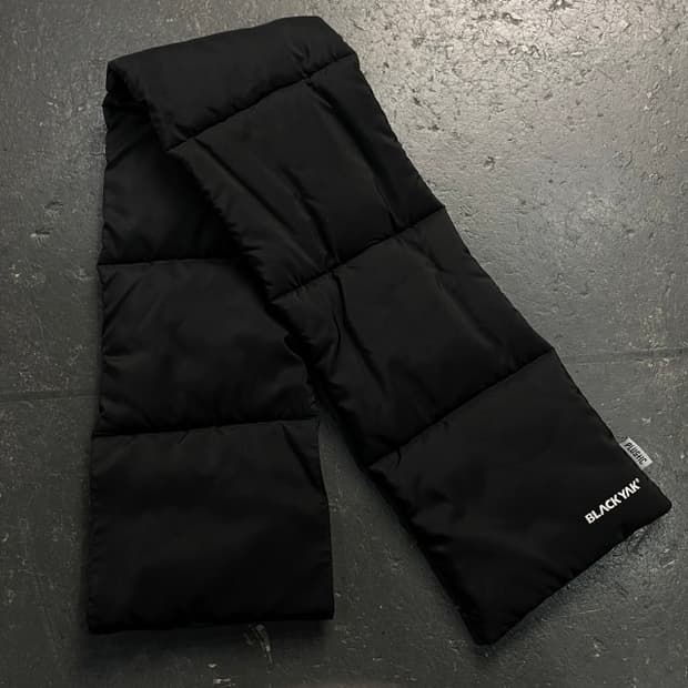 블랙야크 패딩 머플러