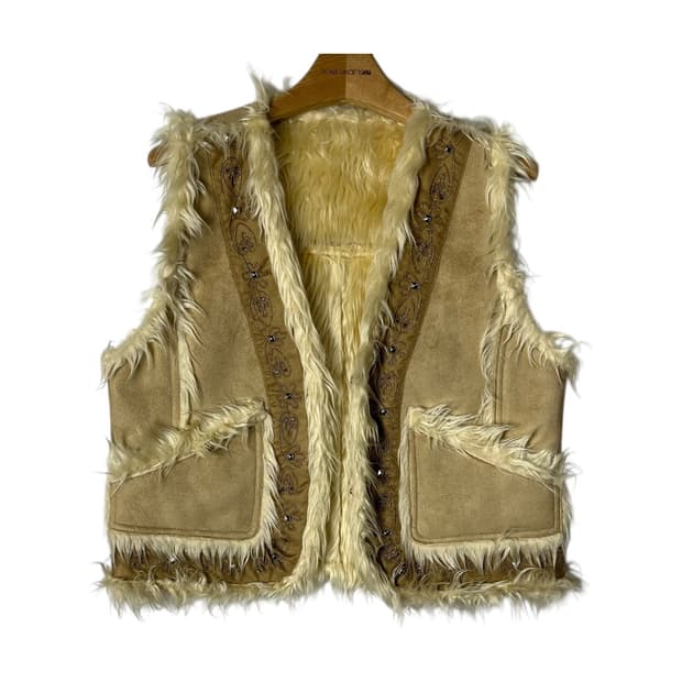 [JPN] 빈티지 에스닉 에코퍼 베스트