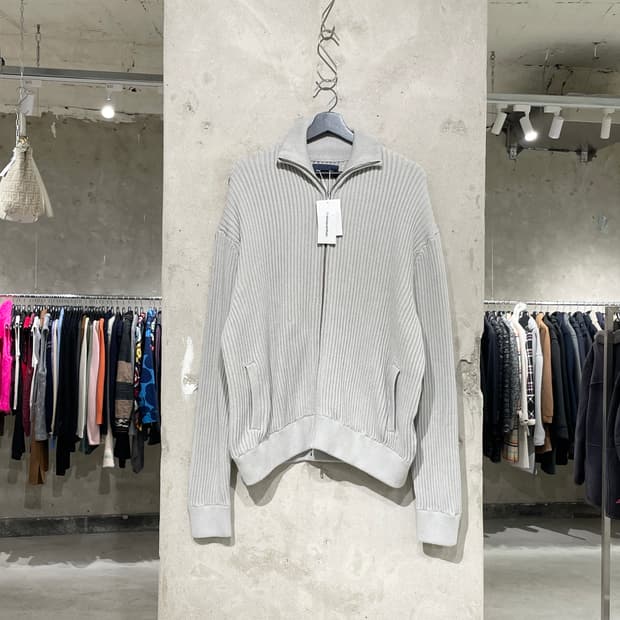 디스이즈네버댓 그레이 투 웨이 풀 집 가디건