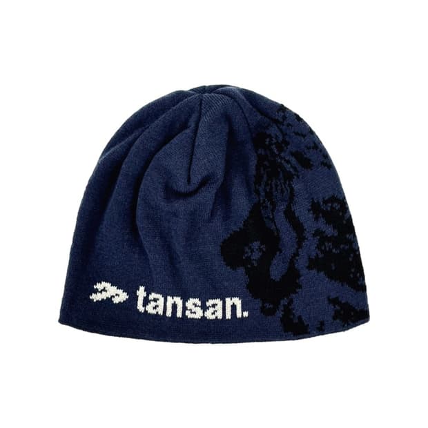 탄산마그네슘 자카드 엘 캐피탄 비니 네이비