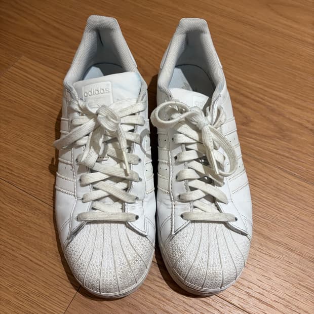 아디다스 슈퍼스타 흰색 265