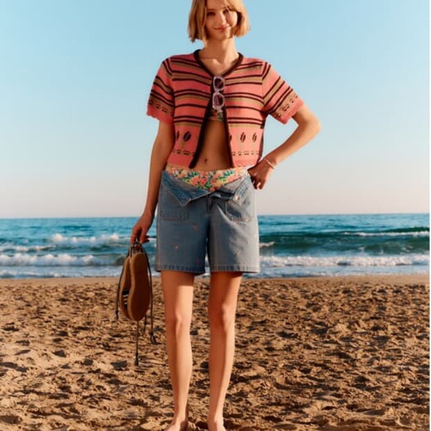 썰스데이아일랜드 포켓 데님 쇼츠
