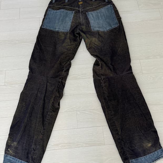 지스타 빈티지 골덴 데님팬츠