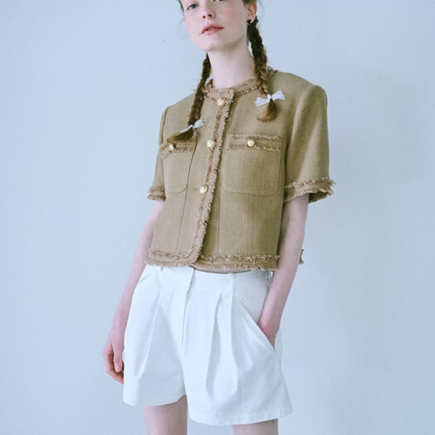 위러버 린넨 트위드