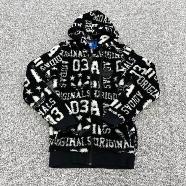 [90] 아디다스 보아 플리스 후드 집업 0109T1