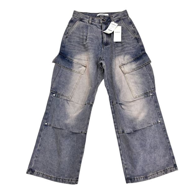 어반드레스 빅 카고 데님 팬츠