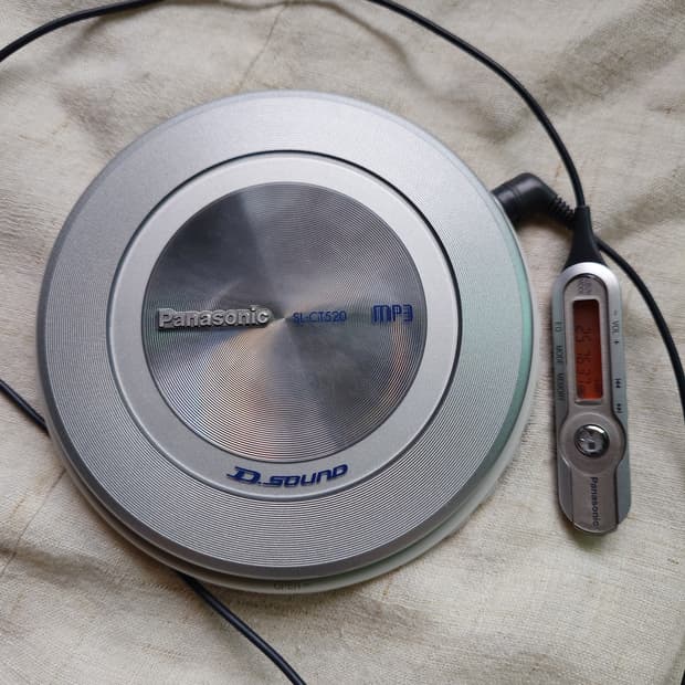Panasonic SL CT520 휴대용 CD플레이어