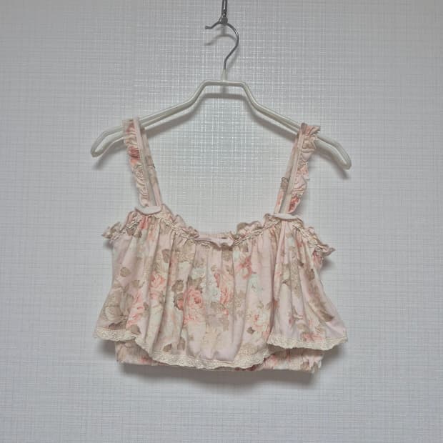 리즈리사 수선템 핑크 플로럴 cami