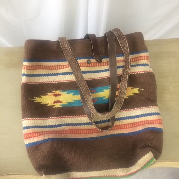 ethnic mood tote bag