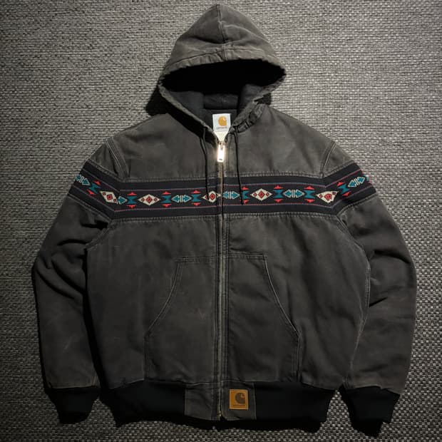 90s 칼하트 아즈텍 액티브 J79 L USA🇺🇸