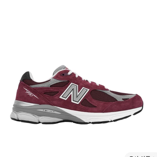 뉴발란스 990v3 메이드인 USA 스칼렛 마블헤드 290