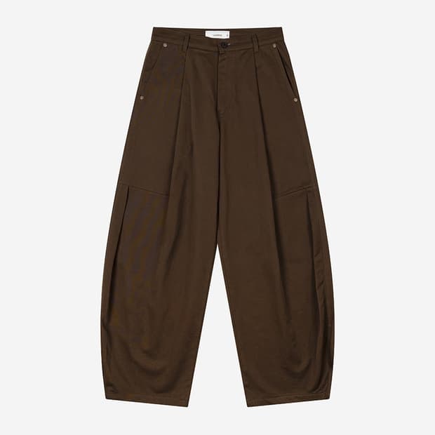 웨이비니스 쿠르베 치노 팬츠 머드 브라운 3